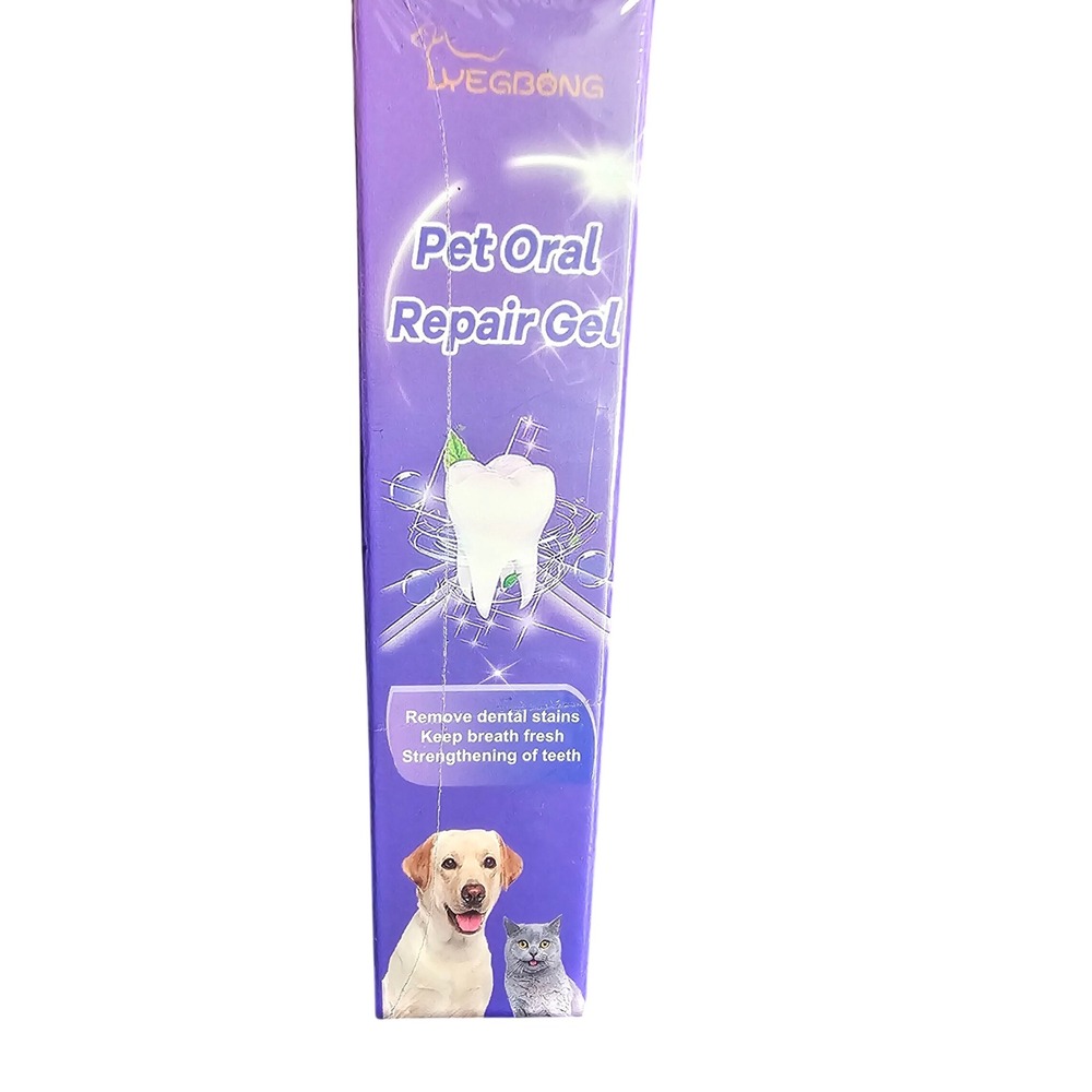 Lyegbong Pet Oral Repair Gel for Dogs‎ and Cats Dental Care Tartar Remover 30ml